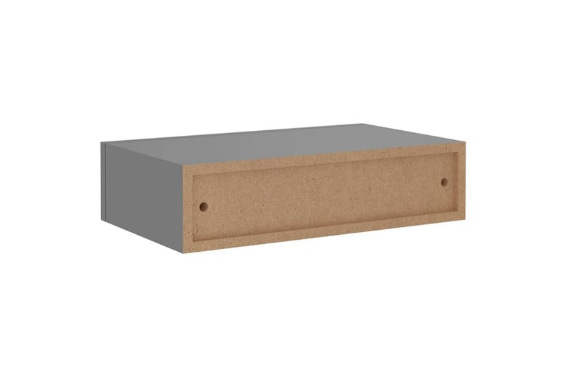 Seinälaatikkohyllyt 2 kpl harmaa 40x23,5x10 cm MDF - Säilytys - Kenkäsäilytys