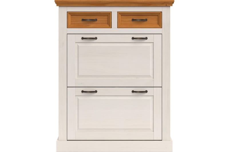 Selma Kenkäkaappi 90x115 cm - Valkoinen - Säilytys - Kenkäsäilytys