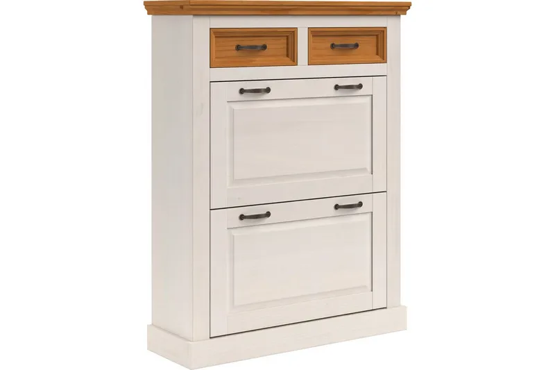 Selma Kenkäkaappi 90x115 cm, Valkoinen