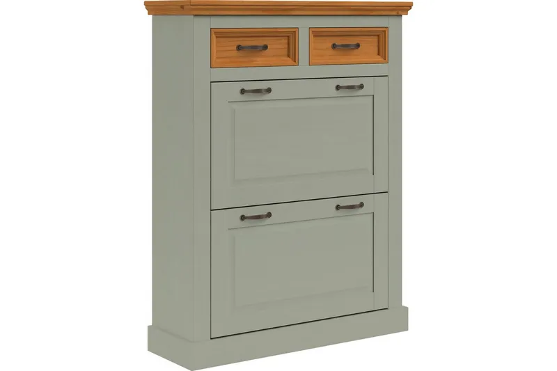 Selma Kenkäkaappi 90x115 cm, Vihreä