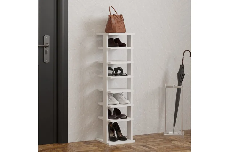 Seynor Kenkäkaappi 29,6 cm - Valkoinen - Säilytys - Kenkäsäilytys