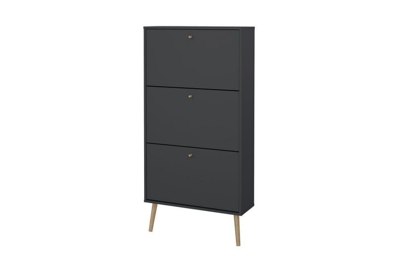 Shinta Kenkäkaappi 70 cm - Tummanharmaa - Säilytys - Kenkäsäilytys