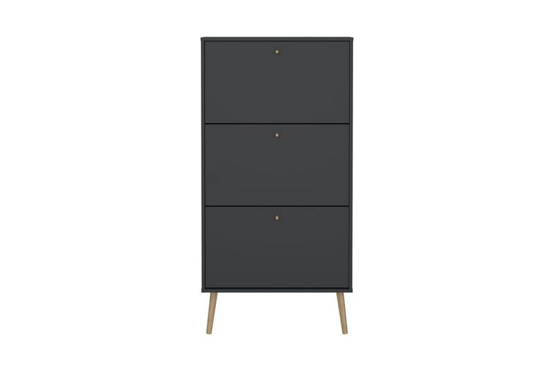 Shinta Kenkäkaappi 70 cm - Tummanharmaa - Säilytys - Kenkäsäilytys