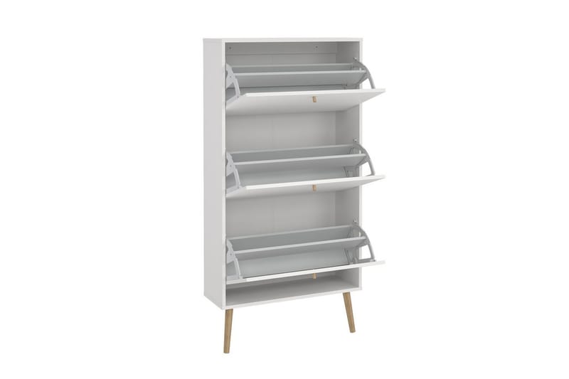 Shinta Kenkäkaappi 70 cm - Valkoinen - Säilytys - Kenkäsäilytys