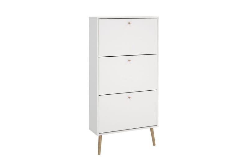 Shinta Kenkäkaappi 70 cm - Valkoinen - Säilytys - Kenkäsäilytys