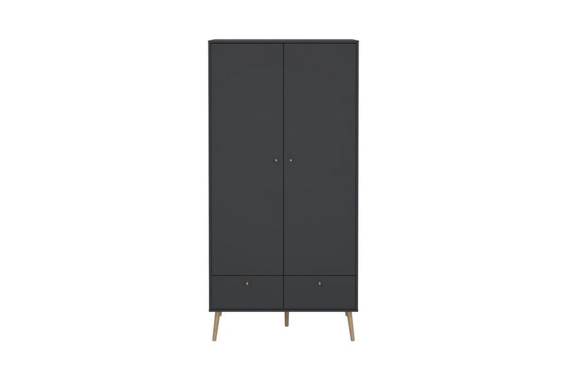 Shinta Vaatekaappi 99x200 cm - Harmaa - Säilytys - Kenkäsäilytys