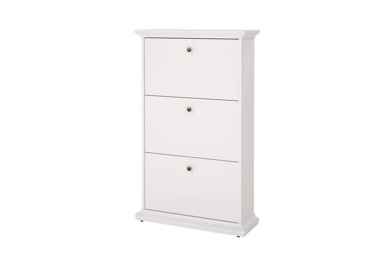 Shoiba Kenkäkaappi 78 cm - Valkoinen - Säilytys - Kenkäsäilytys