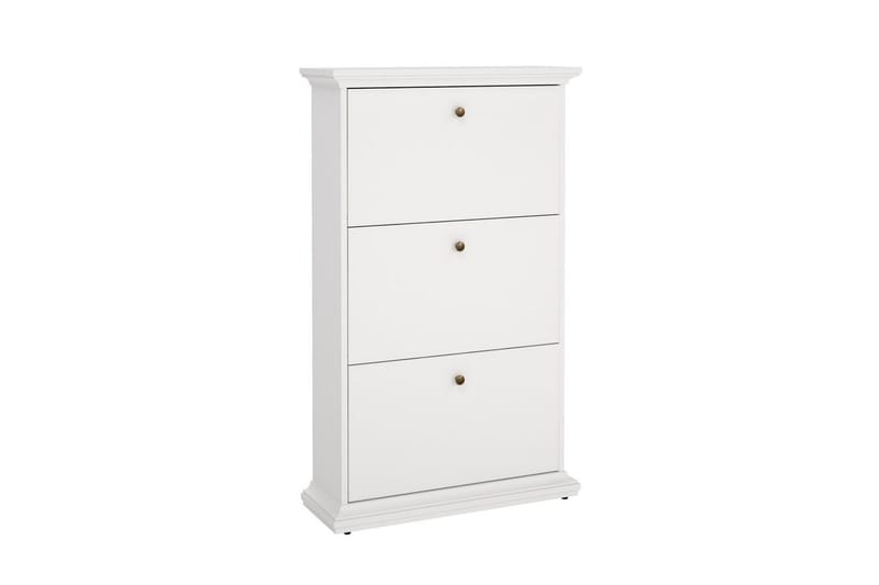 Shoiba Kenkäkaappi 78 cm - Valkoinen - Säilytys - Kenkäsäilytys