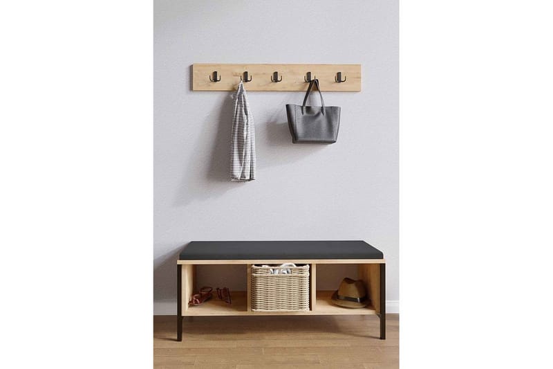 Talric Kenkäkaappi 100 cm, Luonnollinen