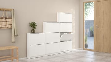 Tenor kenkäkaappi 2 lokeroa 70x16x85 cm - Säilytys - Kenkäsäilytys