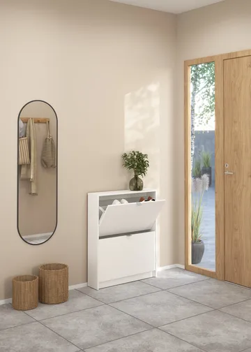 Tenor kenkäkaappi 2 lokeroa 70x16x85 cm - Säilytys - Kenkäsäilytys