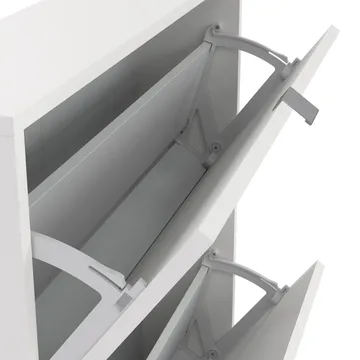 Tenor kenkäkaappi 2 lokeroa 70x16x85 cm - Säilytys - Kenkäsäilytys