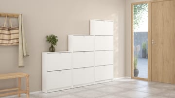 Tenor kenkäkaappi 2 lokeroa 70x16x85 cm - Säilytys - Kenkäsäilytys