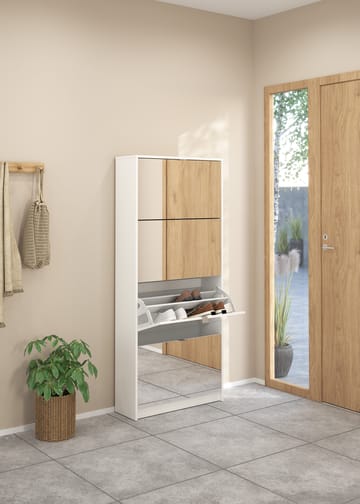 Tenor kenkäkaappi 4 lokeroa 70x24x162 cm - Säilytys - Kenkäsäilytys