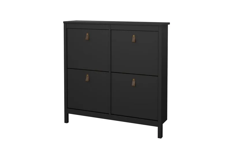 Vallvidera Kenkäkaappi 102,6 cm, Musta