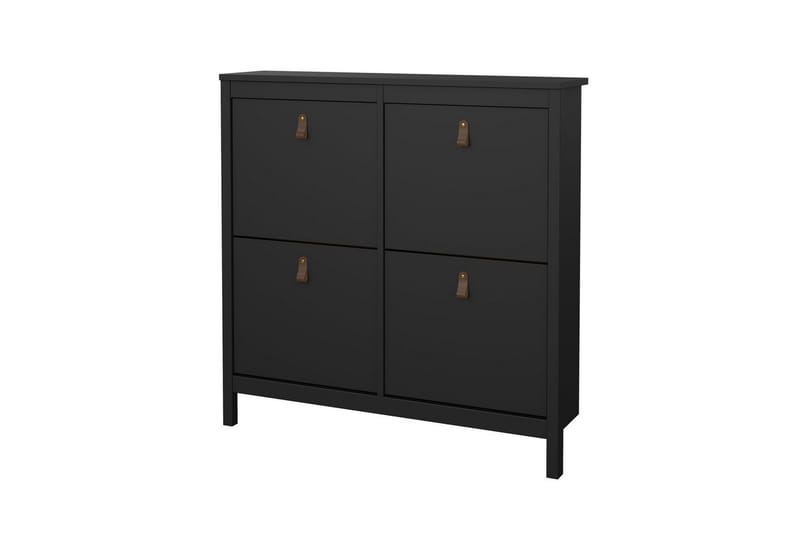 Vallvidera Kenkäkaappi 102,6 cm, Musta