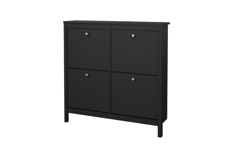 Vallvidera Kenkäkaappi 102,6 cm - Musta - Säilytys - Kenkäsäilytys