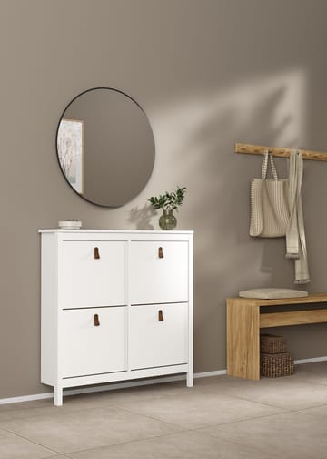 Vallvidera kenkäkaappi 4 lokeroa 103x25x103 cm - Säilytys - Kenkäsäilytys