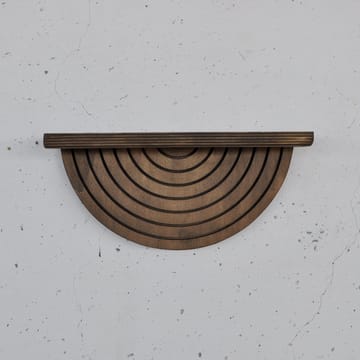 Koristeellinen puinen seinähylly Hanah Home Raflon (31 x 16 x 9 cm) Malli: puolikaari alas - Säilytys - Seinäsäilytys
