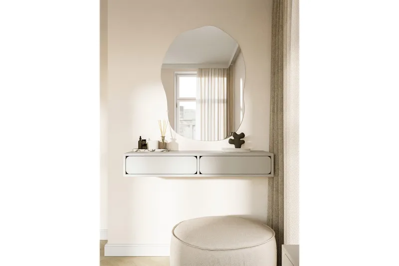 Marinport Seinäkaappi 110 cm - Beige - Säilytys - Seinäsäilytys