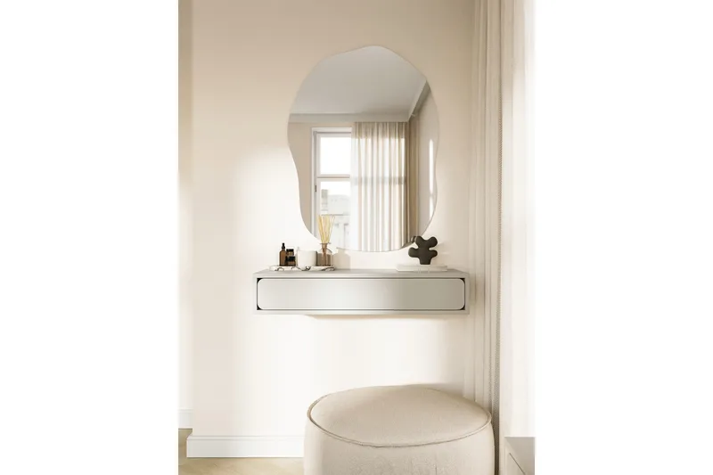 Marinport Seinäkaappi 90 cm - Beige - Säilytys - Seinäsäilytys