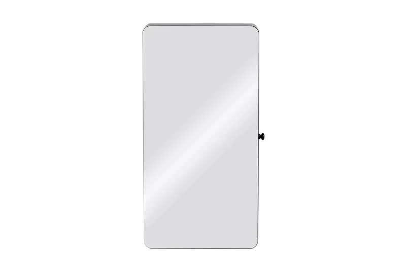 Seinäkaappi Moreno 37,4 cm Peilillä - Valkoinen - Säilytys - Piensäilytys - Korujen säilytys - Korukaappi