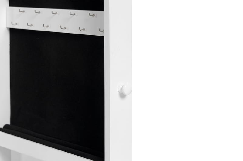 Seinäkaappi Moreno Peilillä - Valkoinen - Säilytys - Piensäilytys - Korujen säilytys - Korukaappi