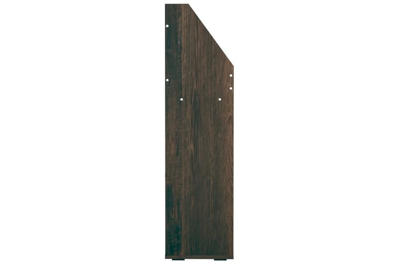 Lasten lehtiteline savutammi 71x30x114 cm lastulevy - Ruskea - Säilytys - Piensäilytys - Säilytysteline - Lehtiteline