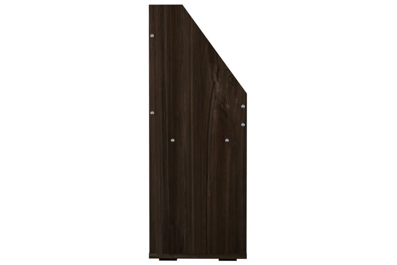 Lasten lehtiteline savutammi 71x30x78,5 cm lastulevy - Ruskea - Säilytys - Piensäilytys - Säilytysteline - Lehtiteline