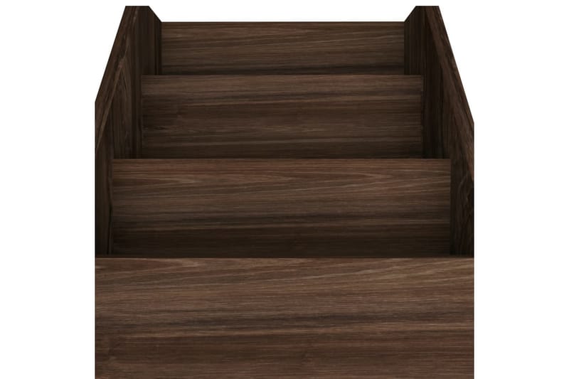 Lasten lehtiteline savutammi 71x30x78,5 cm lastulevy - Ruskea - Säilytys - Piensäilytys - Säilytysteline - Lehtiteline