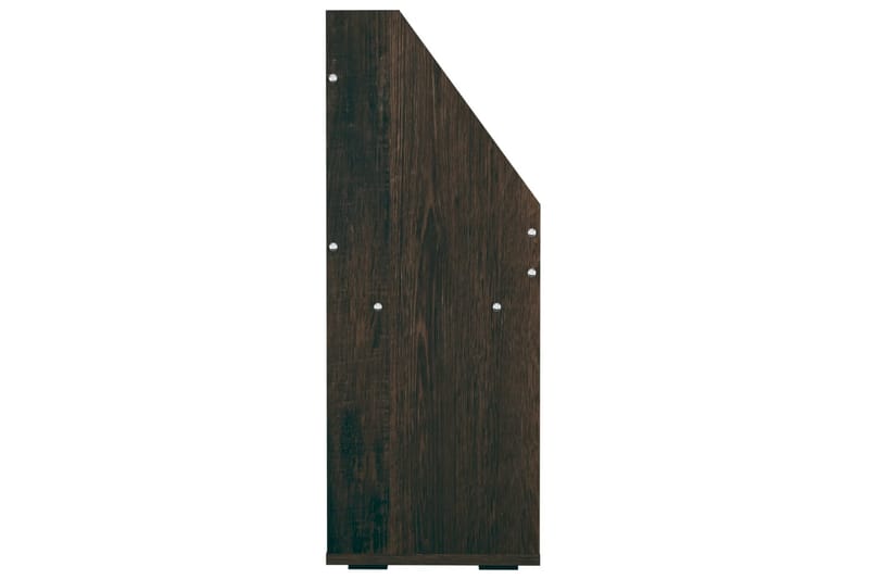 Lasten lehtiteline savutammi 71x30x78,5 cm lastulevy - Ruskea - Säilytys - Piensäilytys - Säilytysteline - Lehtiteline