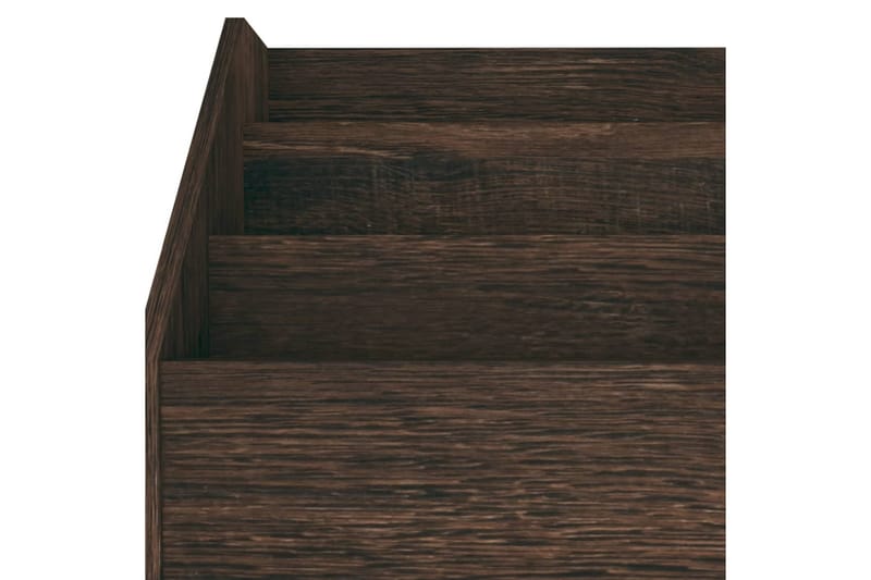 Lasten lehtiteline savutammi 71x30x78,5 cm lastulevy - Ruskea - Säilytys - Piensäilytys - Säilytysteline - Lehtiteline