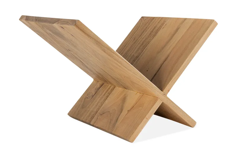 Lehtiteline Tuchscherer - Puu/Luonnonväri - Säilytys - Piensäilytys - Säilytysteline - Lehtiteline