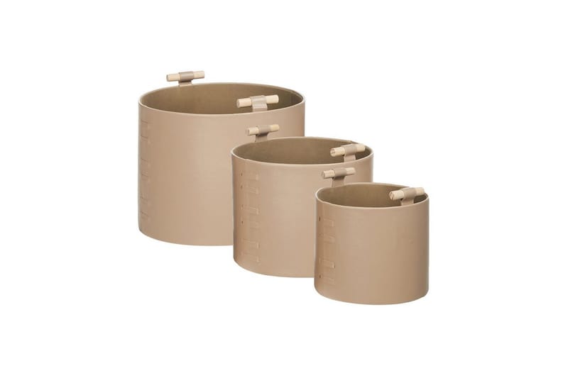 Kori Aram 3 kpl Beige - Beige - Säilytys - Piensäilytys - Säilytyskorit