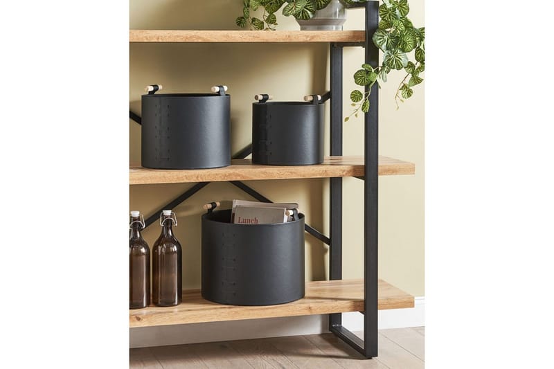 Kori Aram 3 kpl Musta - Musta - Säilytys - Piensäilytys - Säilytyskorit