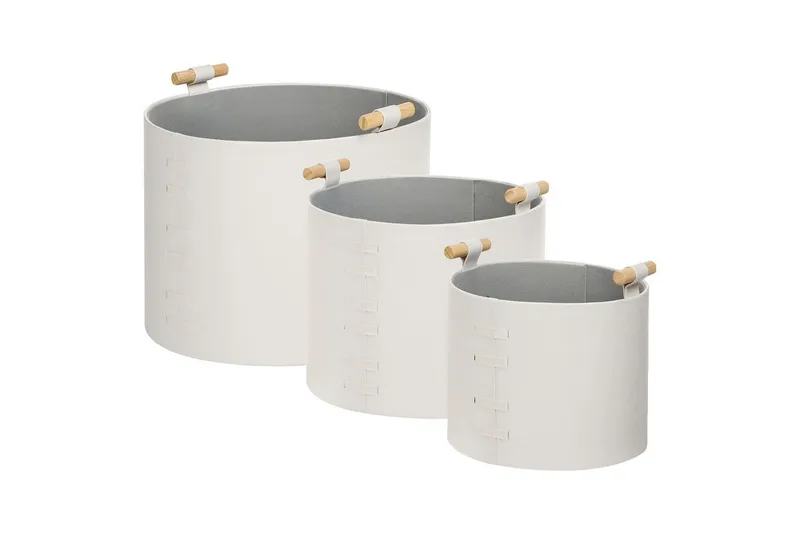 Kori Aram 3 kpl Valkoinen, Valkoinen