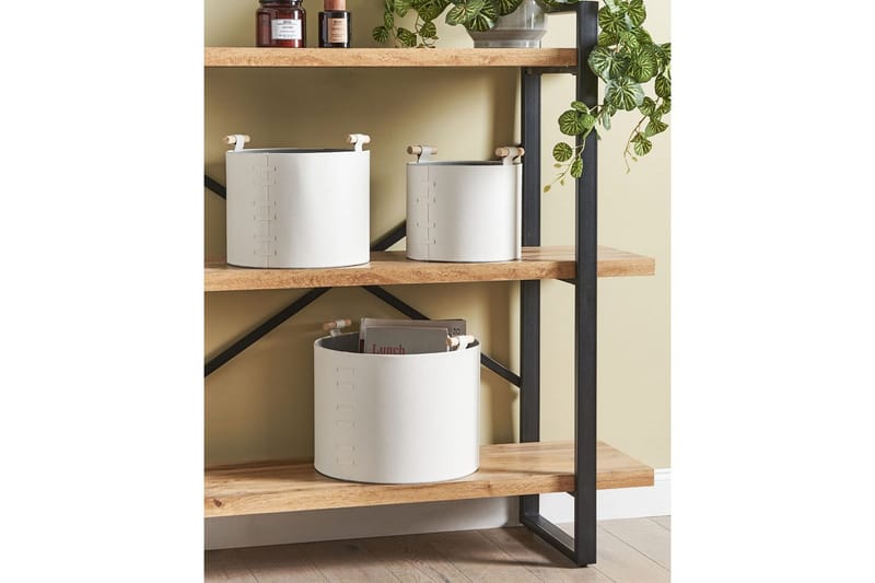 Kori Aram 3 kpl Valkoinen - Valkoinen - Säilytys - Piensäilytys - Säilytyskorit