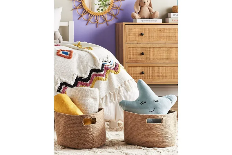 Kori Chiniot 2 kpl Beige/luonnollinen - Beige/luonnollinen - Säilytys - Piensäilytys - Säilytyskorit