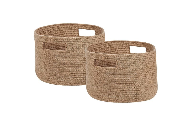 Kori Chiniot 2 kpl Beige/luonnollinen - Beige/luonnollinen - Säilytys - Piensäilytys - Säilytyskorit
