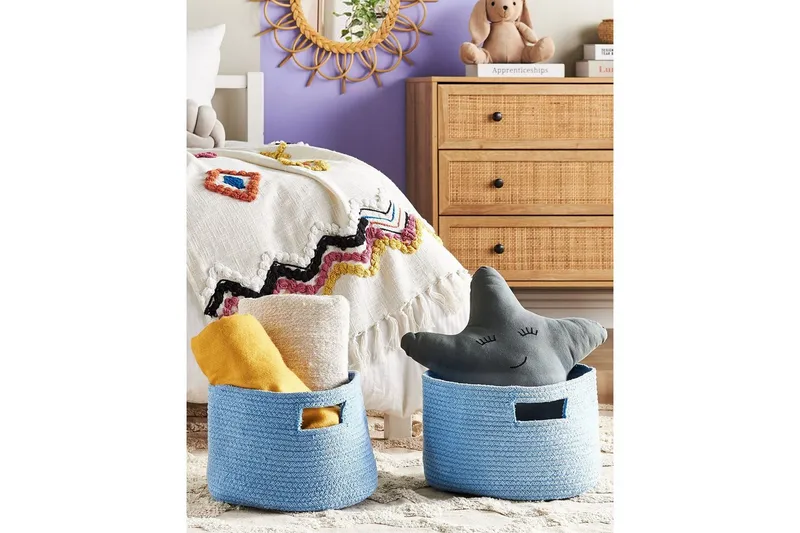 Kori Chiniot 2 kpl Sininen - Sininen - Säilytys - Piensäilytys - Säilytyskorit