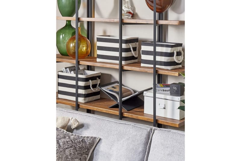 Kori Darqab setti 3 Musta, Valkoinen - Musta, Valkoinen - Säilytys - Piensäilytys - Säilytyskorit