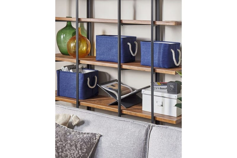 Kori Darqab setti 3 Sininen, Valkoinen - Sininen, Valkoinen - Säilytys - Piensäilytys - Säilytyskorit