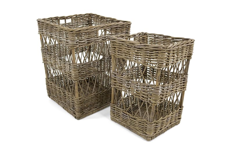 Kori Haga Korkea 46 cm 2-pak Kuburottinki - Säilytys - Piensäilytys - Säilytyskorit