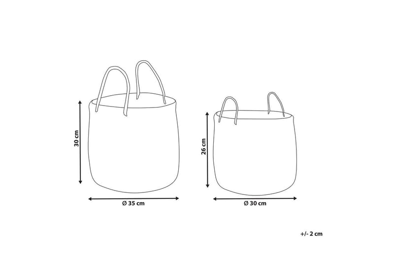 Kori Halong sarja 2 - Säilytys - Piensäilytys - Säilytyskorit