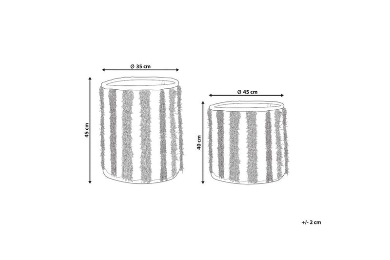 Kori Kakki sarja 2 kpl - Säilytys - Piensäilytys - Säilytyskorit