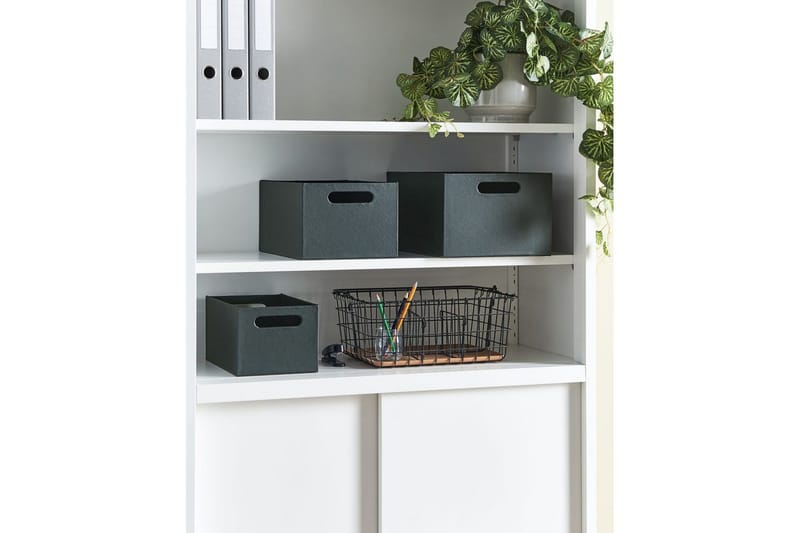 Kori Larsa sarja 3 Harmaa - Harmaa - Säilytys - Piensäilytys - Säilytyskorit - Lankakori