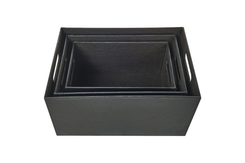 Kori Larsa sarja 3 Harmaa - Harmaa - Säilytys - Piensäilytys - Säilytyskorit - Lankakori