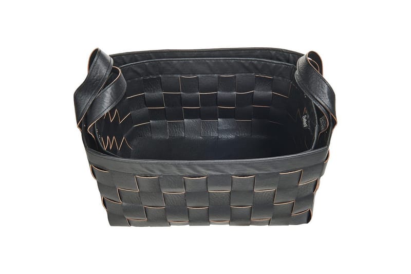 Kori Sippar-sarja, 2 kpl Musta - Musta - Säilytys - Piensäilytys - Säilytyskorit