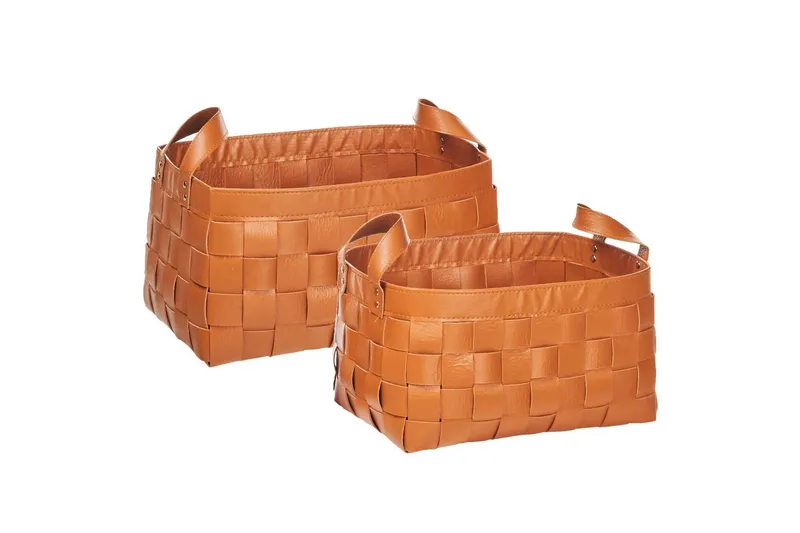 Kori Sippar-sarja, 2 kpl Ruskea - Ruskea - Säilytys - Piensäilytys - Säilytyskorit