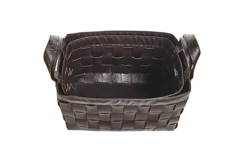 Kori Sippar-sarja, 2 kpl Tummanruskea - Tummanruskea - Säilytys - Piensäilytys - Säilytyskorit